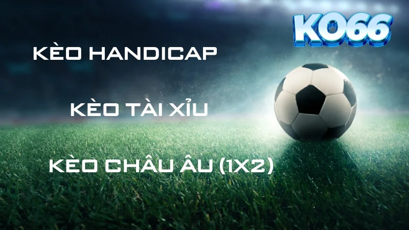 Thể Thao KO66 cung cấp đa dạng kèo cược đáp ứng nhu cầu của mọi đối tượng