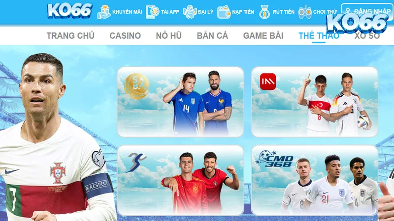 Kèo cá cược thể thao cực thơm