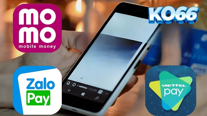 Người chơi có thể sử dụng ví điện tử để nạp tiền vào tài khoản nhà cái